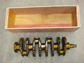 CRANKSHAFT xs6e-6303-bb*81:FORD KA 1.3 ROCAM-ENGINE